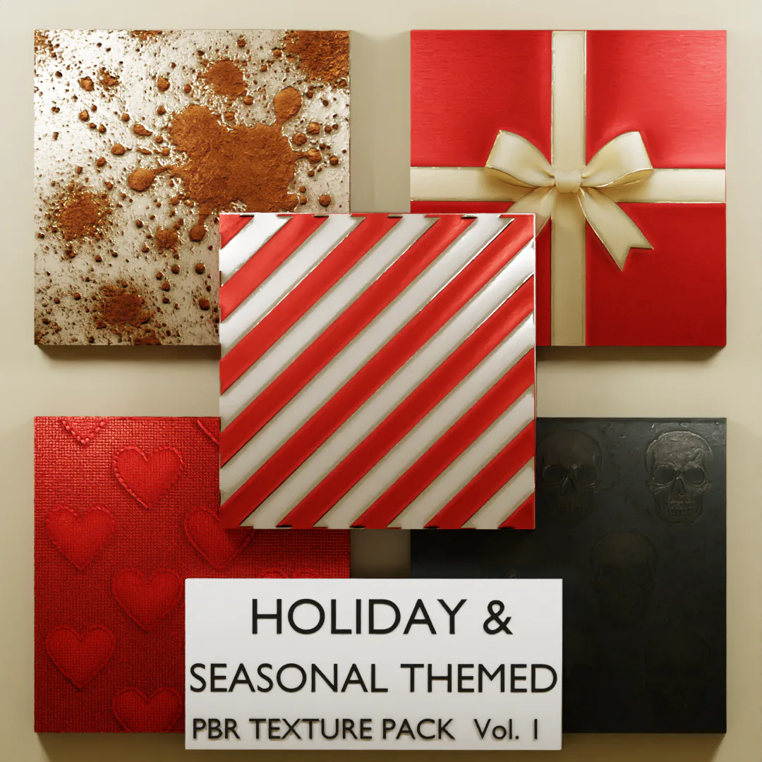 Holiday And Seasonal Themed Packs PBR Texture Pack product preview